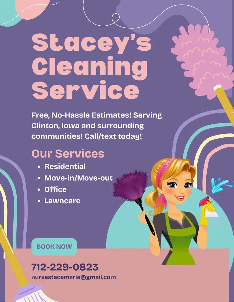 Custom outdoor landscaping for outdoor upgrades across Camanche, IA - Stacey’s Cleaning Service