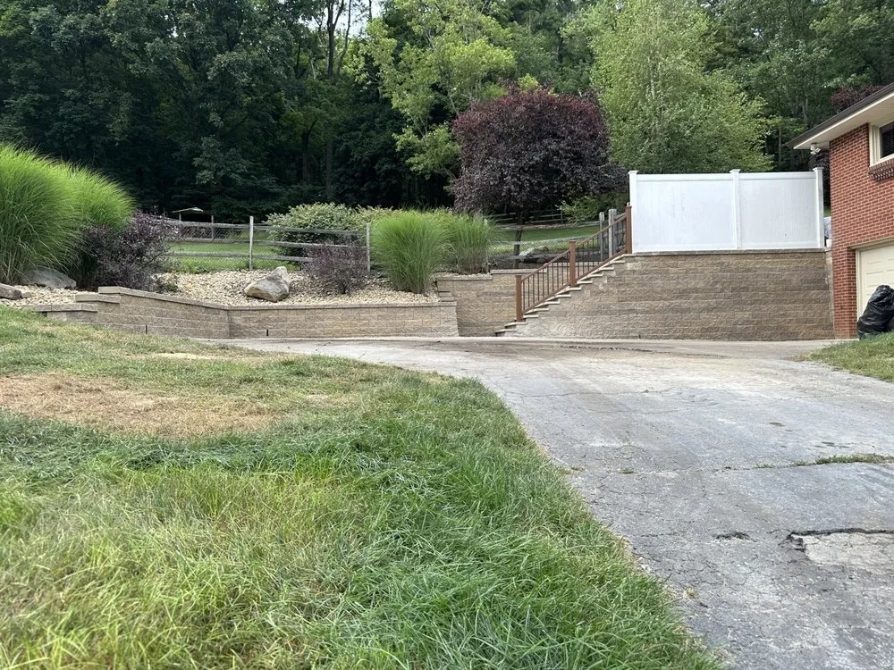 Local outdoor landscaping in Glenshaw, PA - Stacked Hardscapes and Landscaping