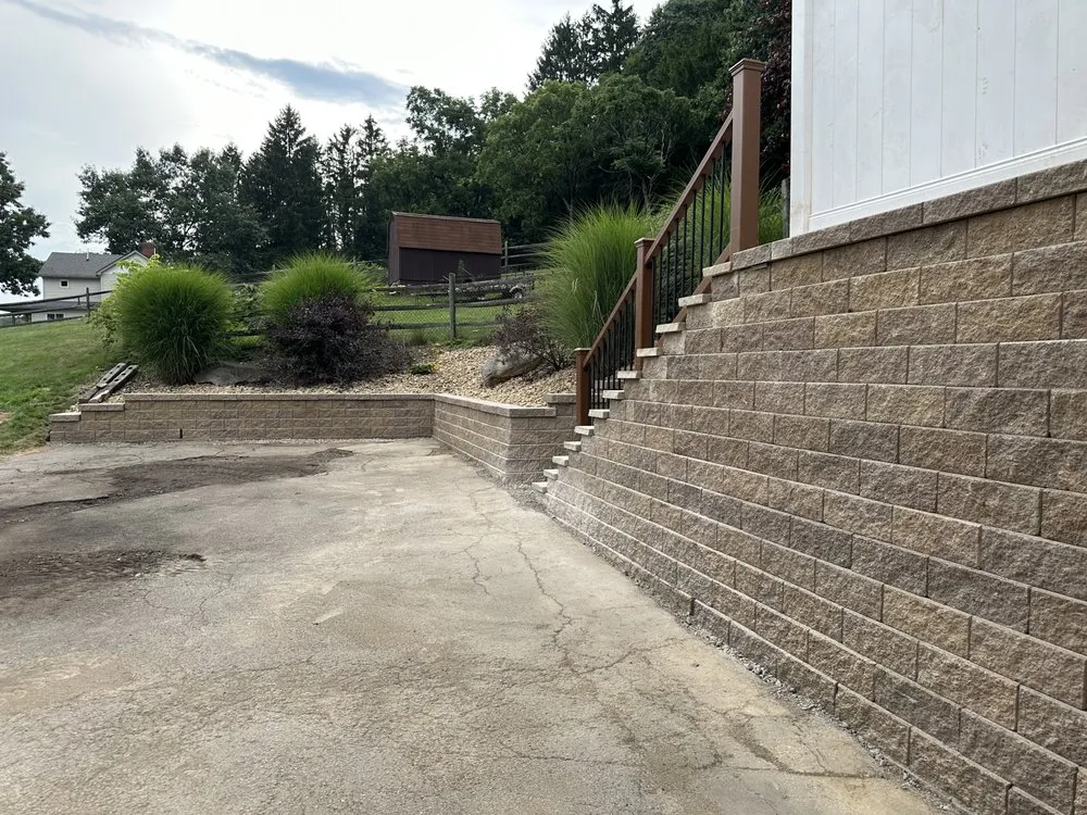 Professional residential landscaping in Glenshaw, PA by Stacked Hardscapes and Landscaping