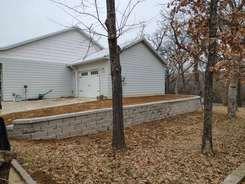 Local landscape design in Mead, OK by Stackin T’s Construction