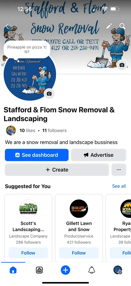 Reliable yard maintenance for year-round maintenance in Alvarado, MN by Stafford & Flom Snow Removal & Landscaping