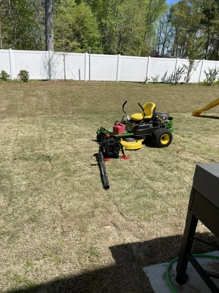 Expert lawn mowing service for beautiful yards in Angier, NC by Staggers Lawn Care