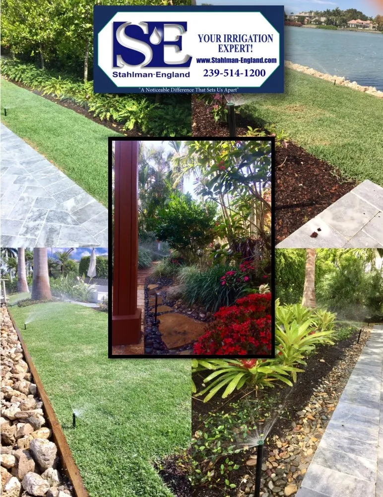 Custom landscape design for year-round maintenance across Naples, FL - Stahlman-England