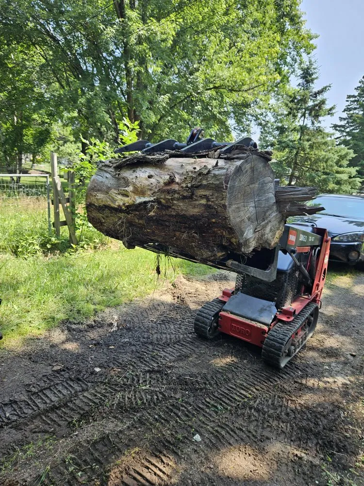 Local garden landscaping with custom design across Chisholm, MN - Stahl’s Stump Grinding