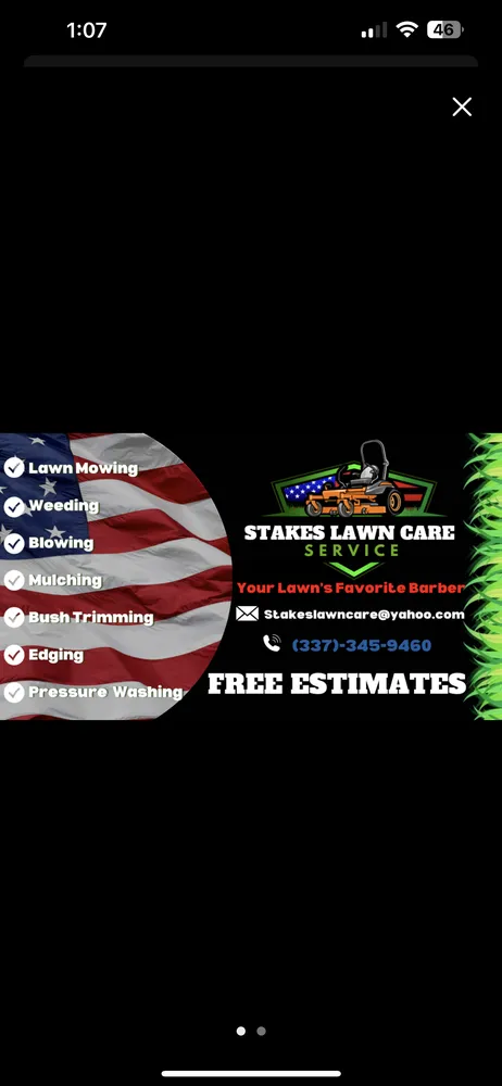 Expert landscaping services in Broussard, LA by Stakes Lawncare Service