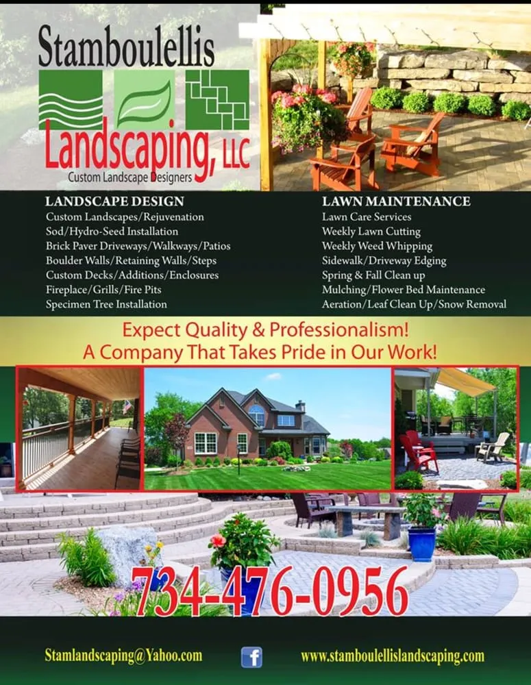 Reliable landscaping services in Dexter, MI by Stamboulellis Landscaping