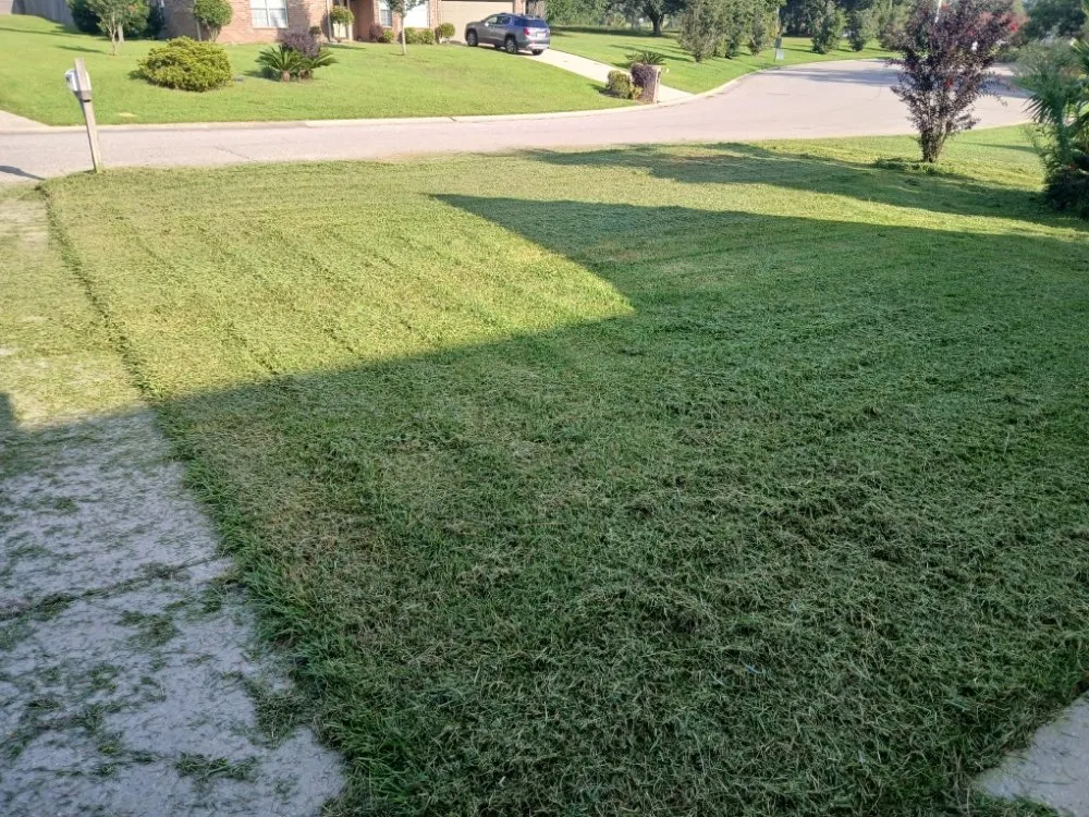 Affordable landscape installation in Gulfport, MS by Stan The Yard Man Services