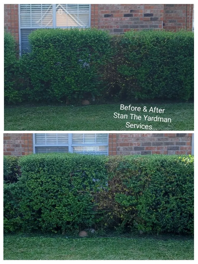 Custom landscape installation in Gulfport, MS - Stan The Yard Man Services