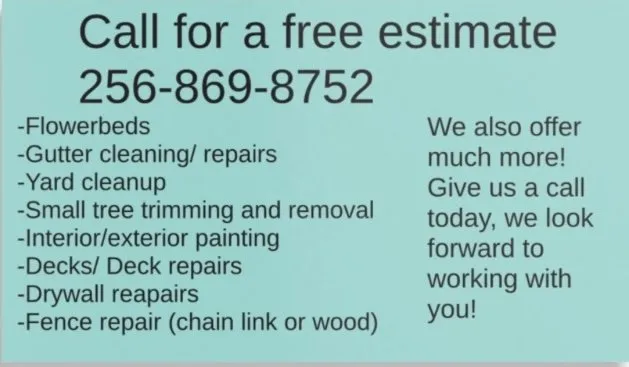 Expert landscape design for year-round maintenance in Cullman, AL by Stancils Construction & Handyman Services