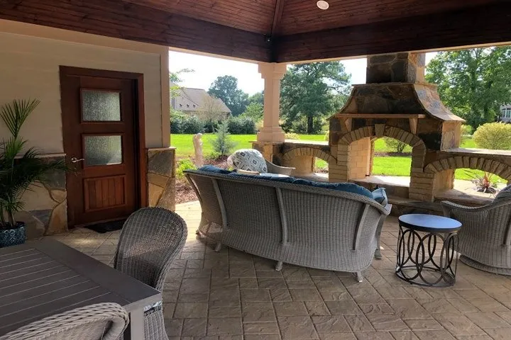 Expert landscape installation in Apex, NC by Standard Construction & Landscaping