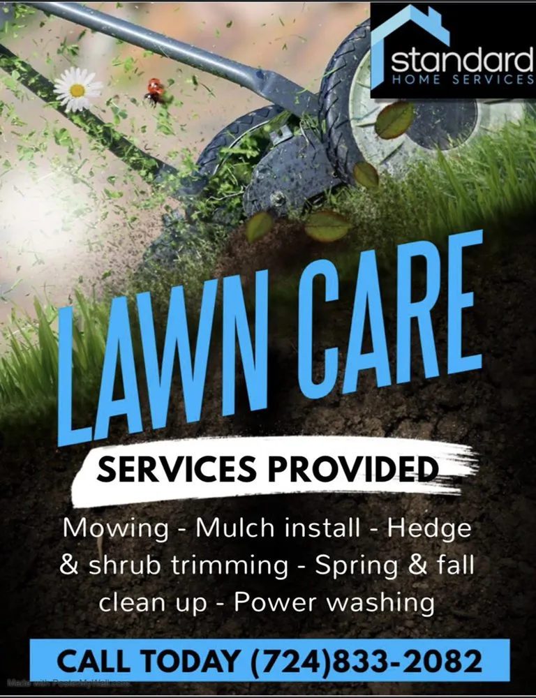 Custom lawn care service for homes in Washington Pa, PA by Standard Home Services