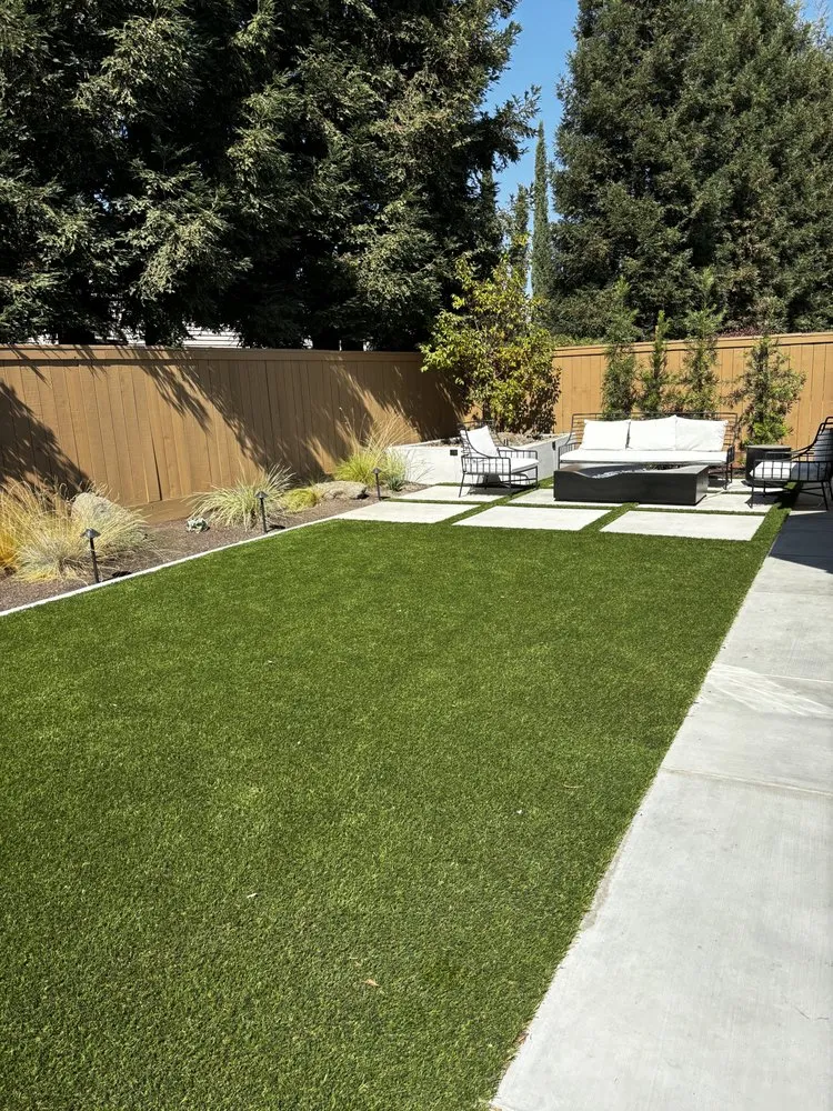 Expert yard cleanup service for homes in Fresno, CA by Stangby Designs