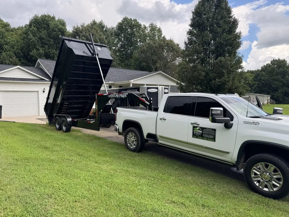 Custom landscape installation in Siloam, NC - Stanley Landscaping