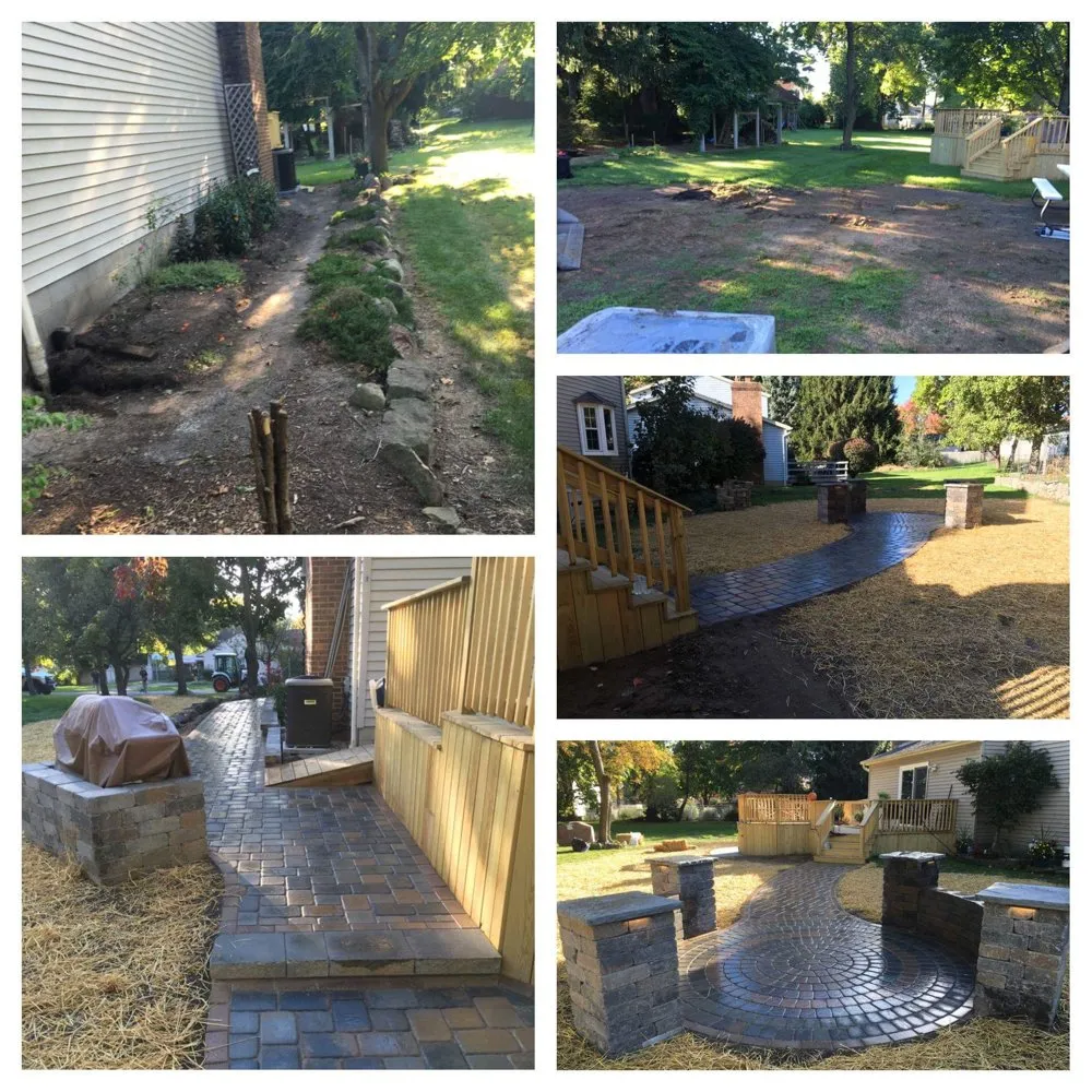Professional landscape installation in Boardman, OH by Stanley Lawn and Landscape