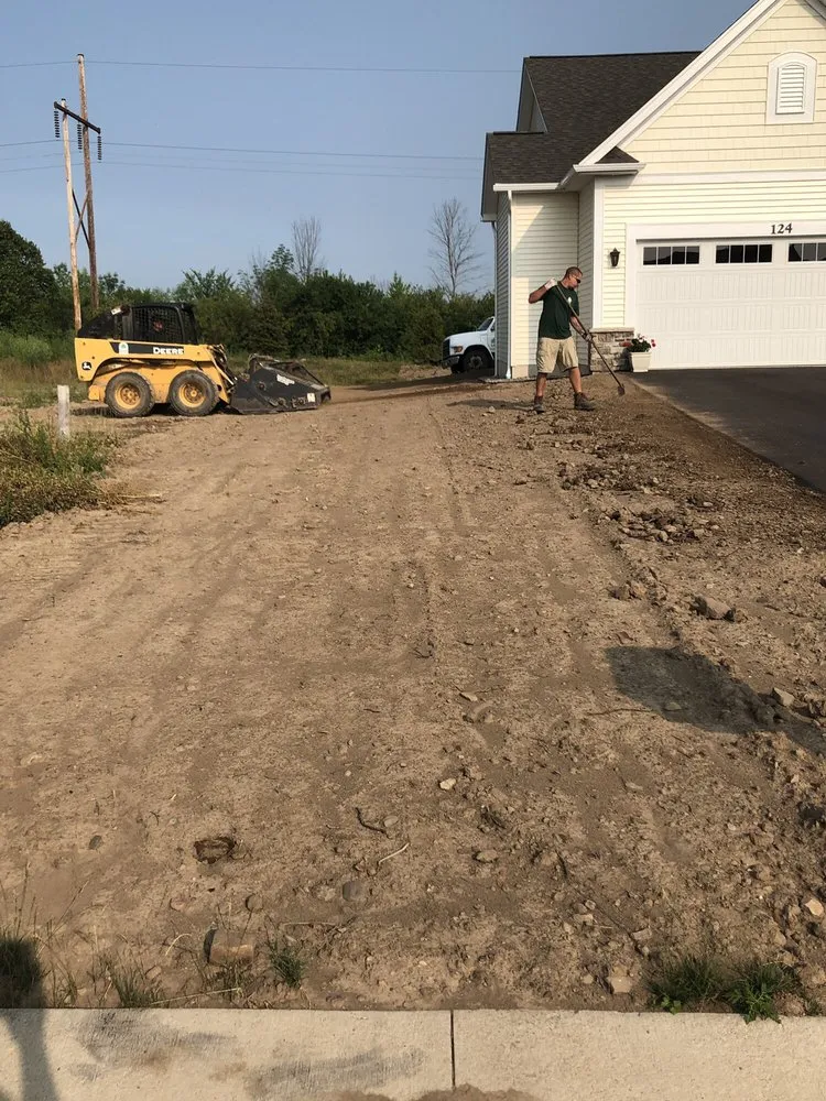 Professional landscape installation in Webster, NY by Stanton Landscaping
