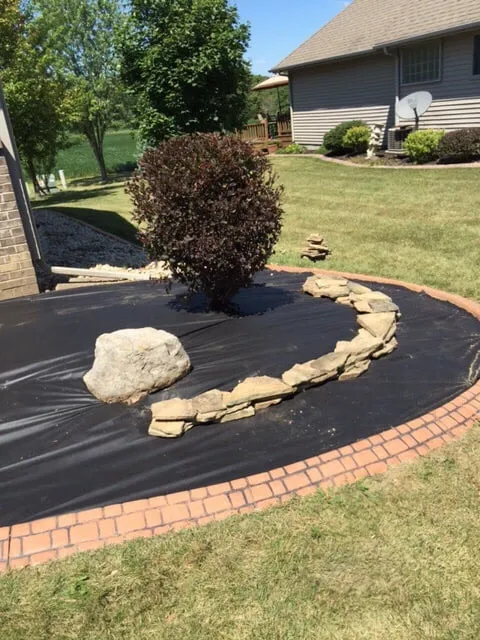 Custom lawn care service for beautiful yards in Mark Center, OH by Stantz Landscaping & Design LLC