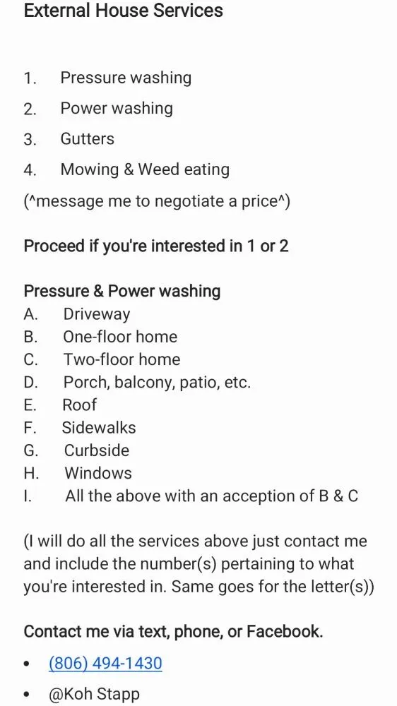 Local landscape design with custom design in Lockney, TX by Stapp's House Washing & Mowing