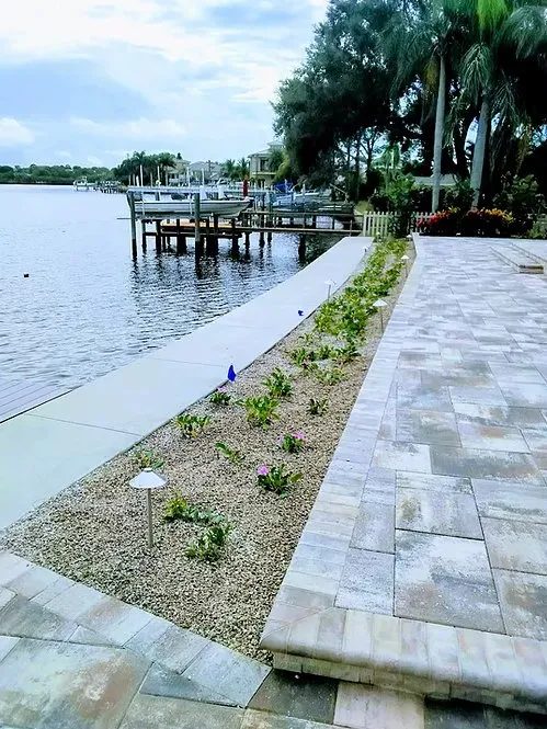 Custom landscape installation for outdoor upgrades across Hudson, FL - Star & Golden- Landscape and Design Services