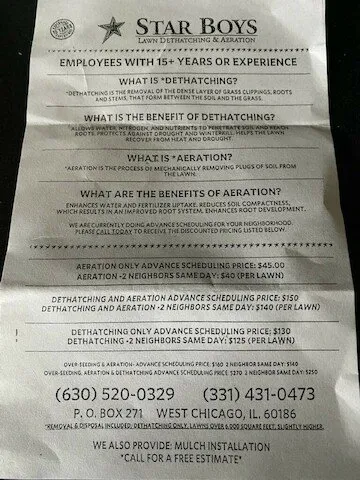 Local residential landscaping in West Chicago, IL by Star Boys Sealcoat & Services