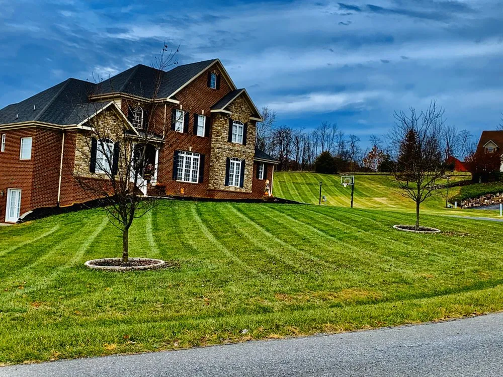 Local lawn mowing service with custom design in Vinton, VA by Star City Land Innovations