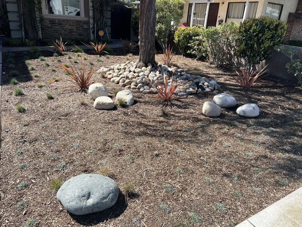 Custom lawn care service for beautiful yards in Scotts Valley, CA by Star Landscape & Exterior Designs