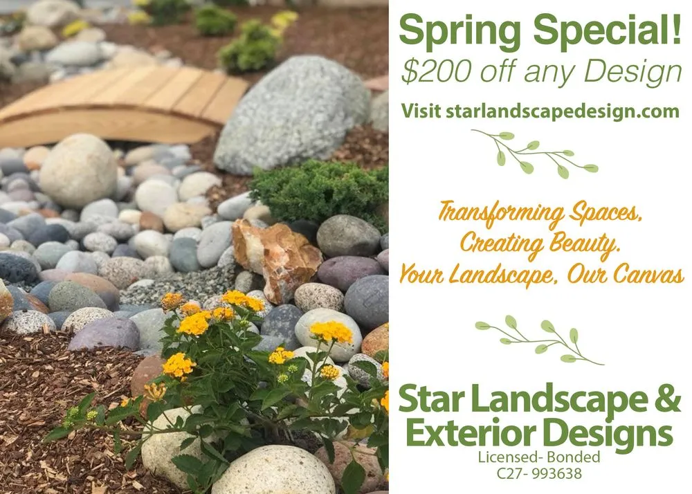 Professional outdoor landscaping in Scotts Valley, CA by Star Landscape & Exterior Designs