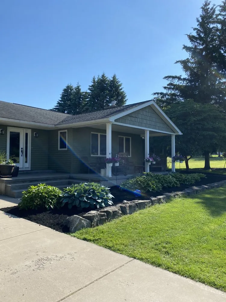 Local garden landscaping in Sanborn, NY by Star Landscape And Development