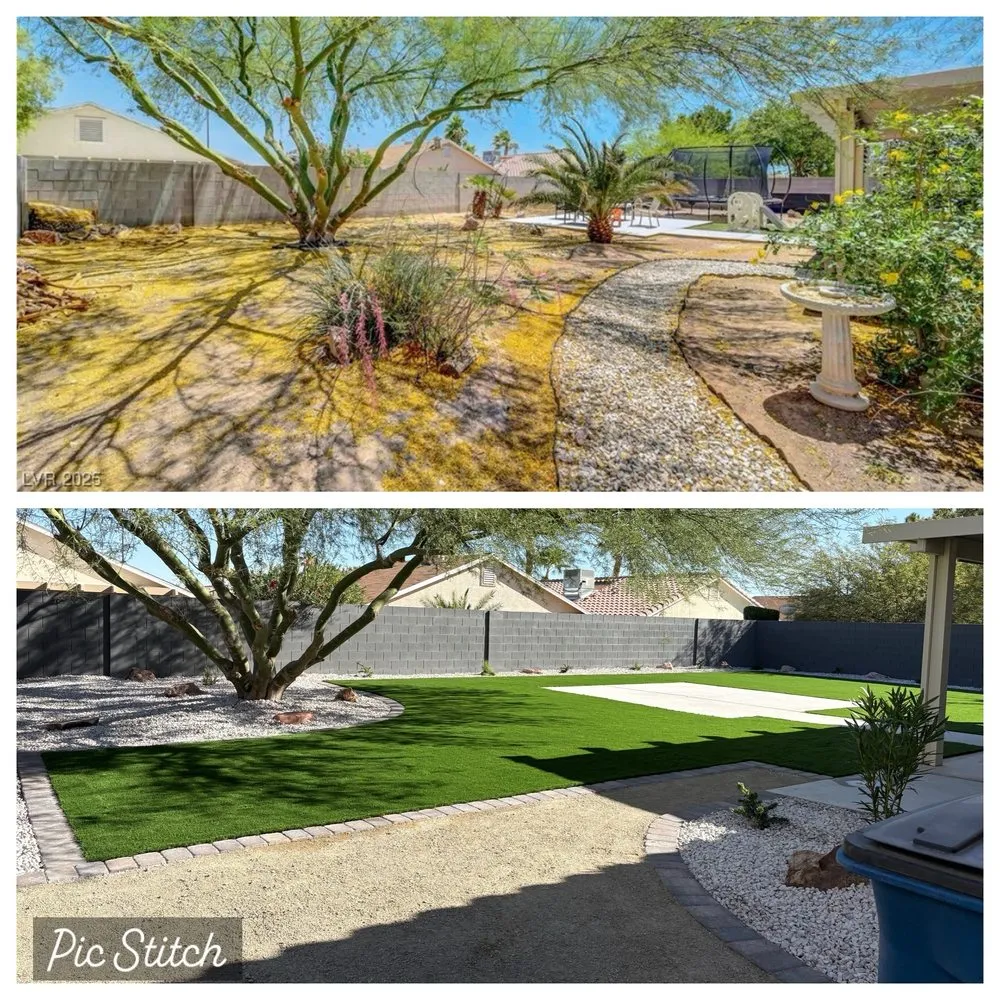 Professional yard cleanup service in Las Vegas, NV - Star Landscaping