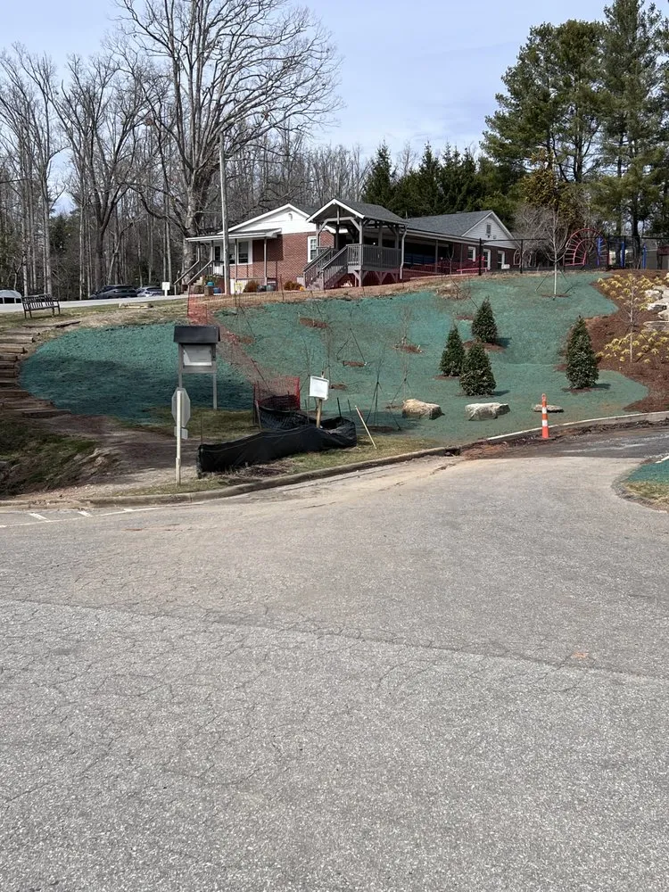Professional landscape design in Canton, NC - Star Ridge Grading and Hydroseeding