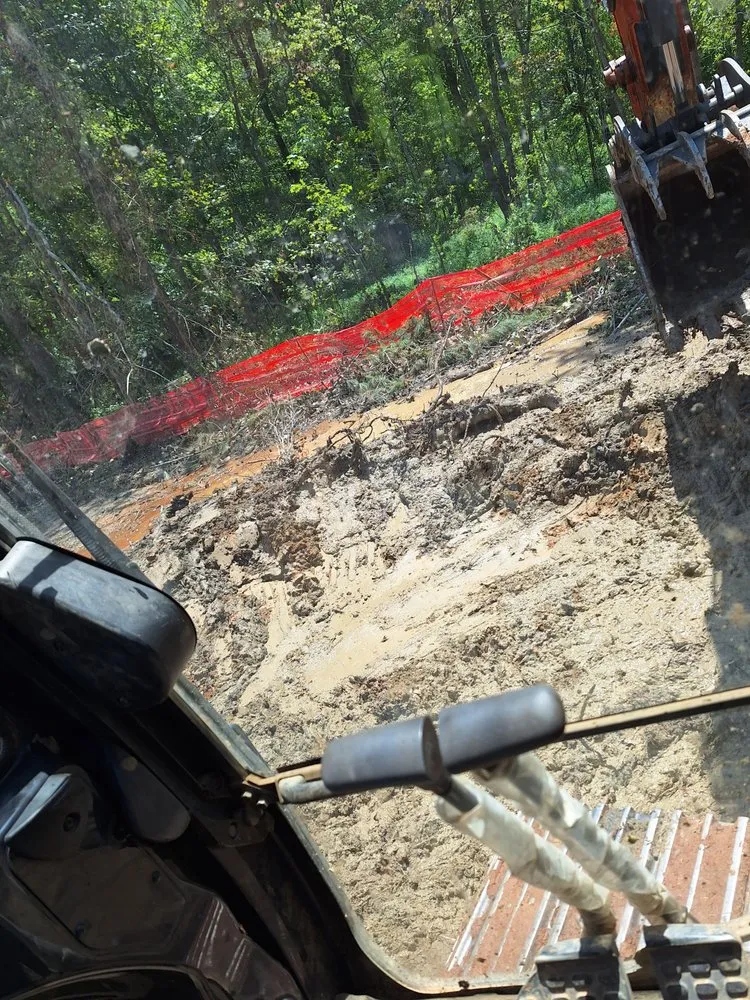 Reliable outdoor landscaping for homes in Ellijay, GA by Starks Hauling & Development