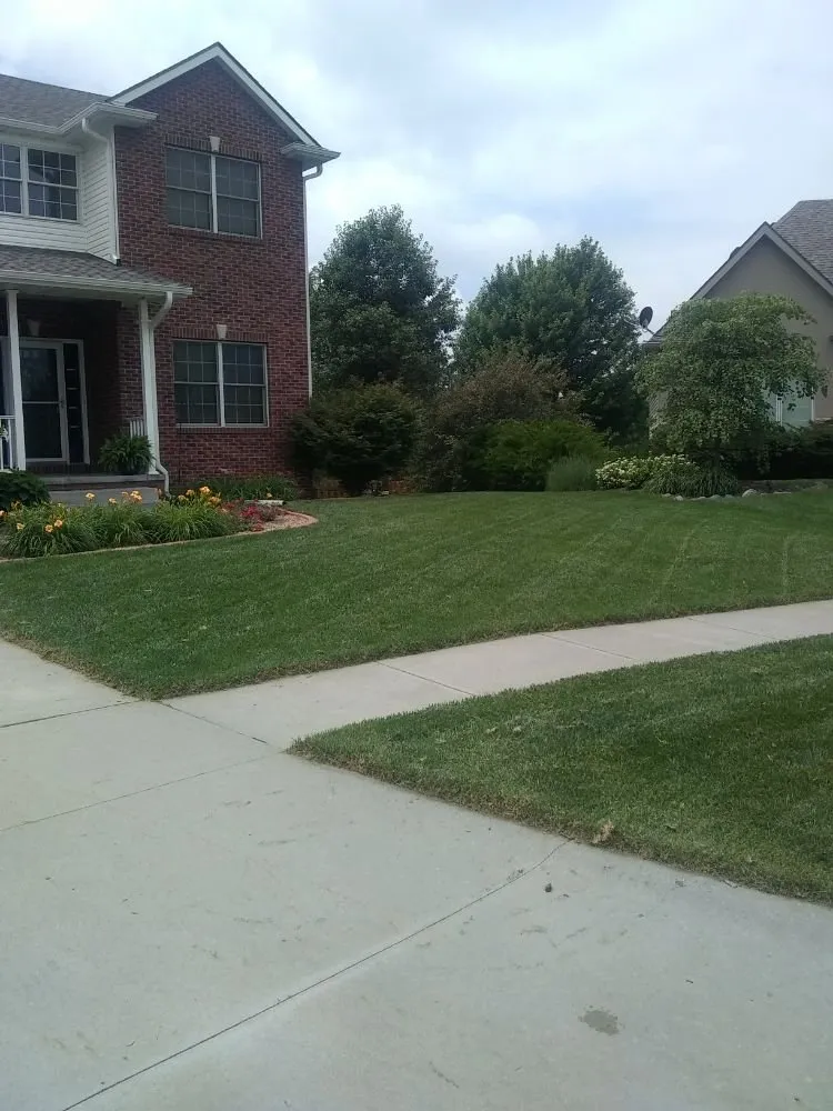 Custom outdoor landscaping for year-round maintenance across Lincoln, NE - Stark's Lawn Care & Snow Removal
