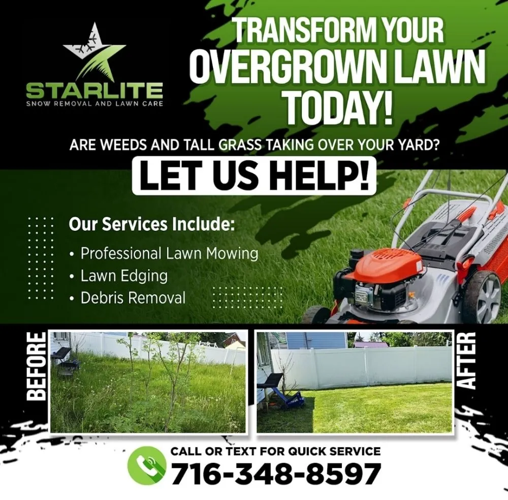 Trusted residential landscaping for residential properties in Buffalo, NY by Starlite Snow Removal & Lawn Care