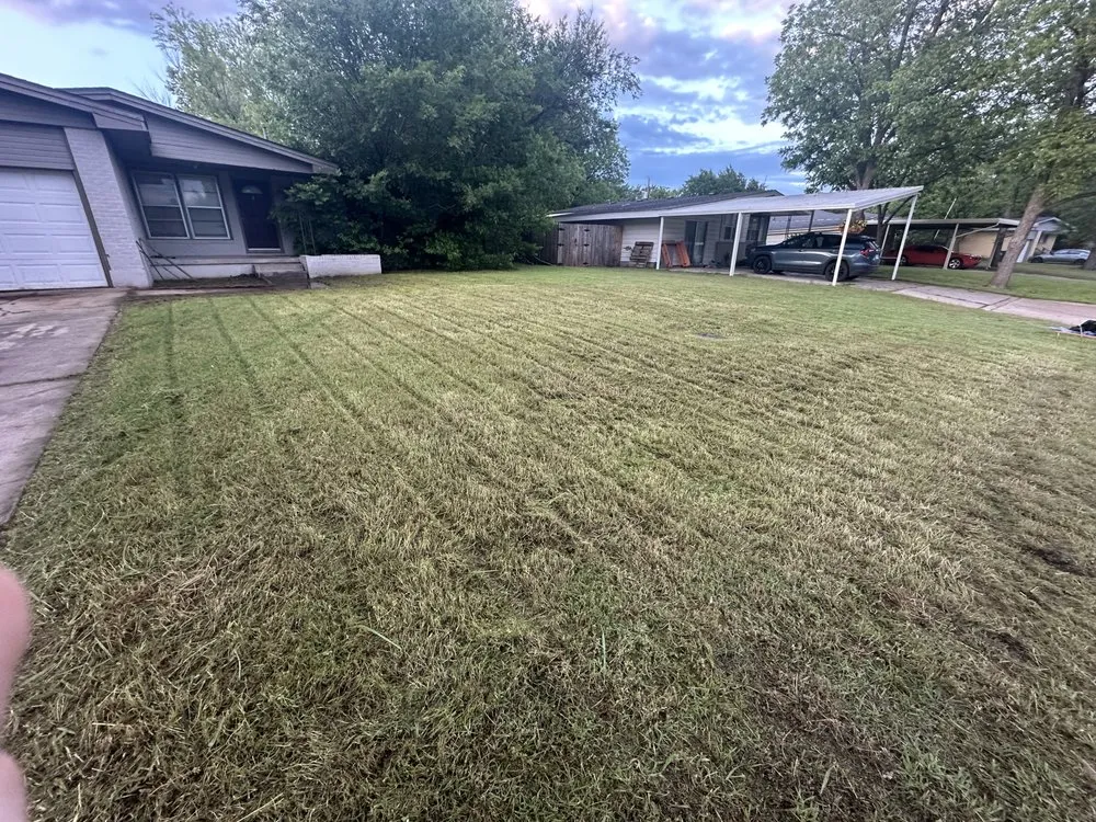 Affordable yard cleanup service in Lawton, OK by Starr Landscaping