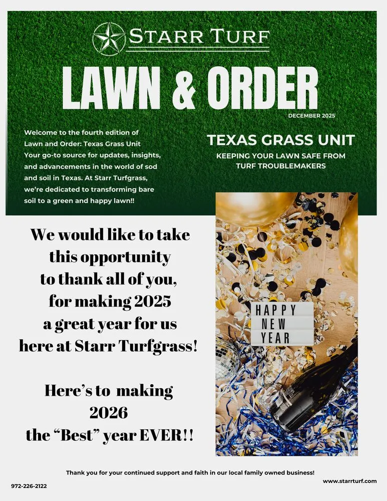 Top-rated yard cleanup service in Sunnyvale, TX by Starr Turfgrass