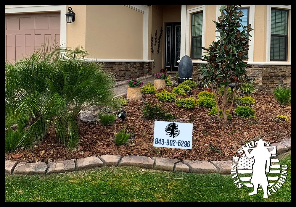 Expert lawn mowing service in Myrtle Beach, SC by Stars & Stripes Curbing