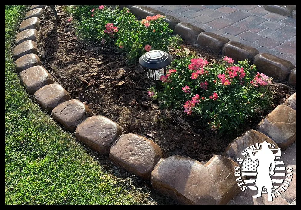 Trusted landscape design in Myrtle Beach, SC by Stars & Stripes Curbing