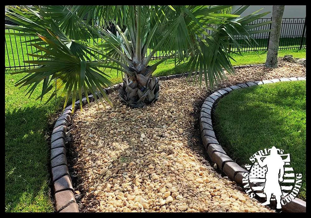 Local landscape installation experts serving Myrtle Beach, SC - Stars & Stripes Curbing