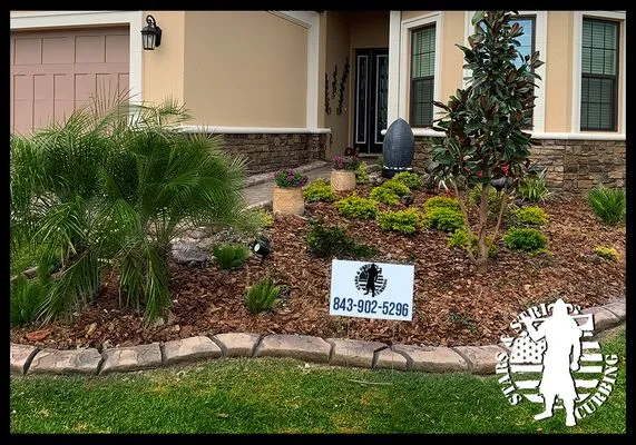 Stars & Stripes Curbing Logo