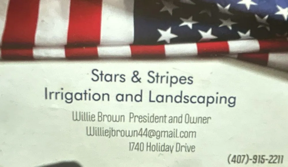 Affordable lawn mowing service for residential properties in Sanford, FL by Stars & Stripes Irrigation and Landscaping LLC