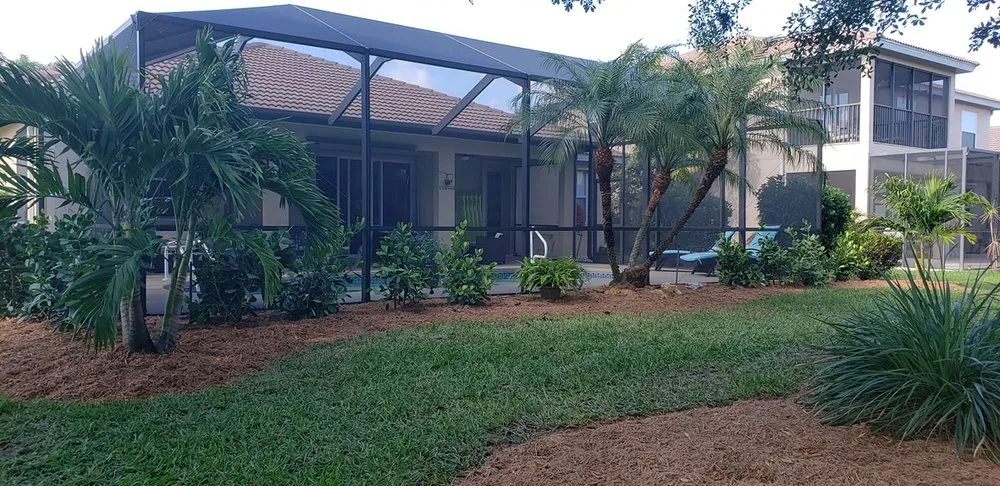 Trusted garden landscaping with custom design in Cape Coral, FL by Stars & Stripes Landscape Services