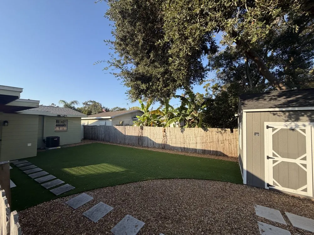 Local residential landscaping with custom design across St. Petersburg, FL - Stars & Stripes Landscaping