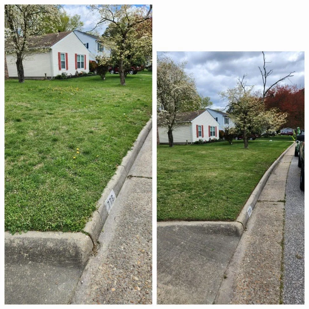 Custom landscape design near you in Newport News, VA by Stars & Stripes Lawn Care Services