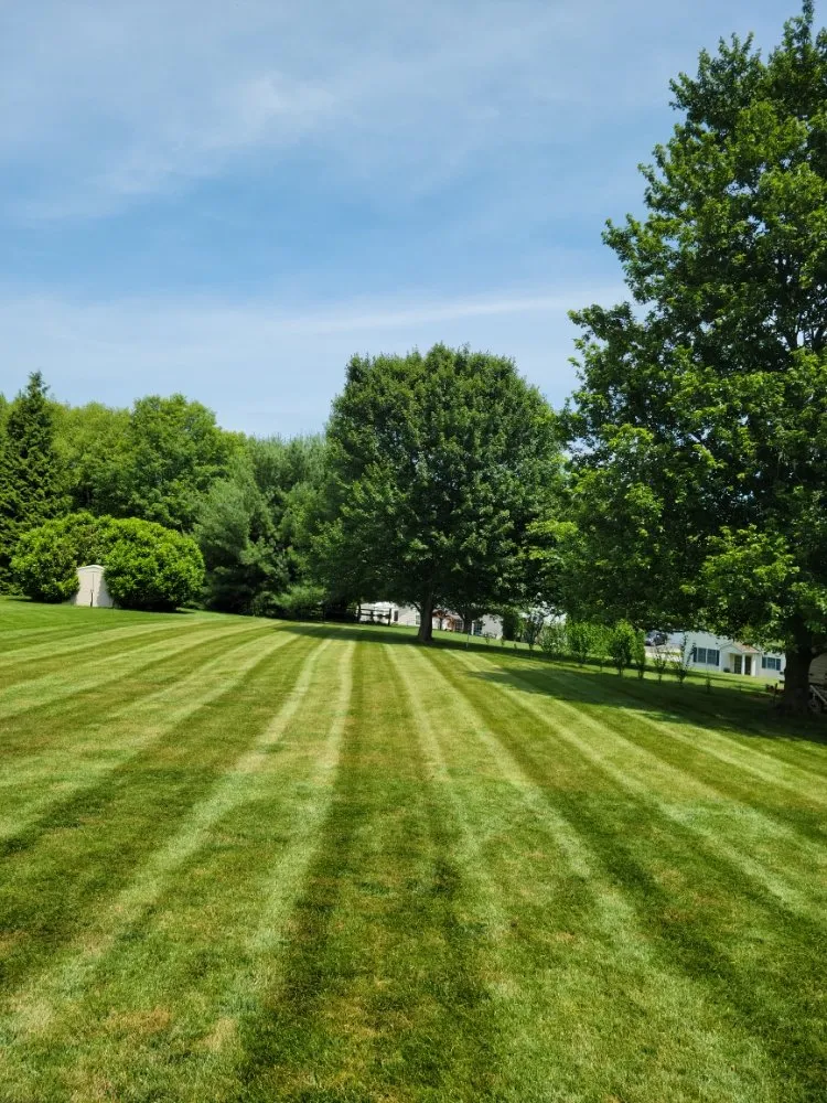 Professional outdoor landscaping near you in New Freedom, PA by Stars & Stripes Lawn Services