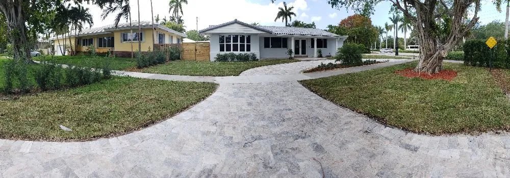 Affordable residential landscaping for residential properties in Miami, FL by Stars and Stripes Landscaping