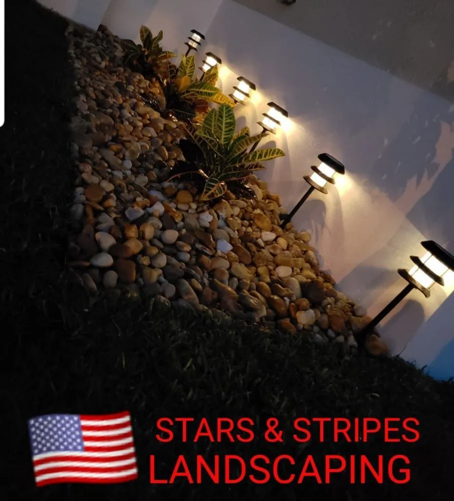 Affordable yard cleanup service for year-round maintenance in Miami, FL by Stars and Stripes Landscaping