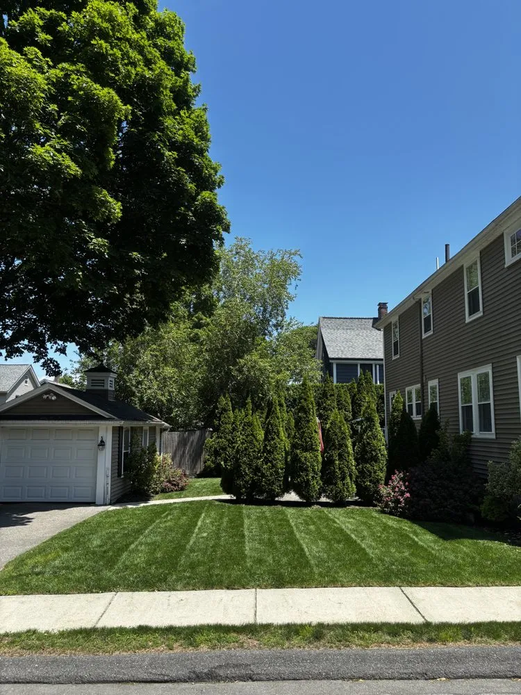 Custom residential landscaping in Newton, MA - Stars and Stripes Lawncare