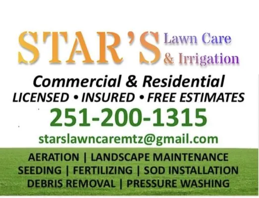 Star’s Lawncare Irrigation Logo
