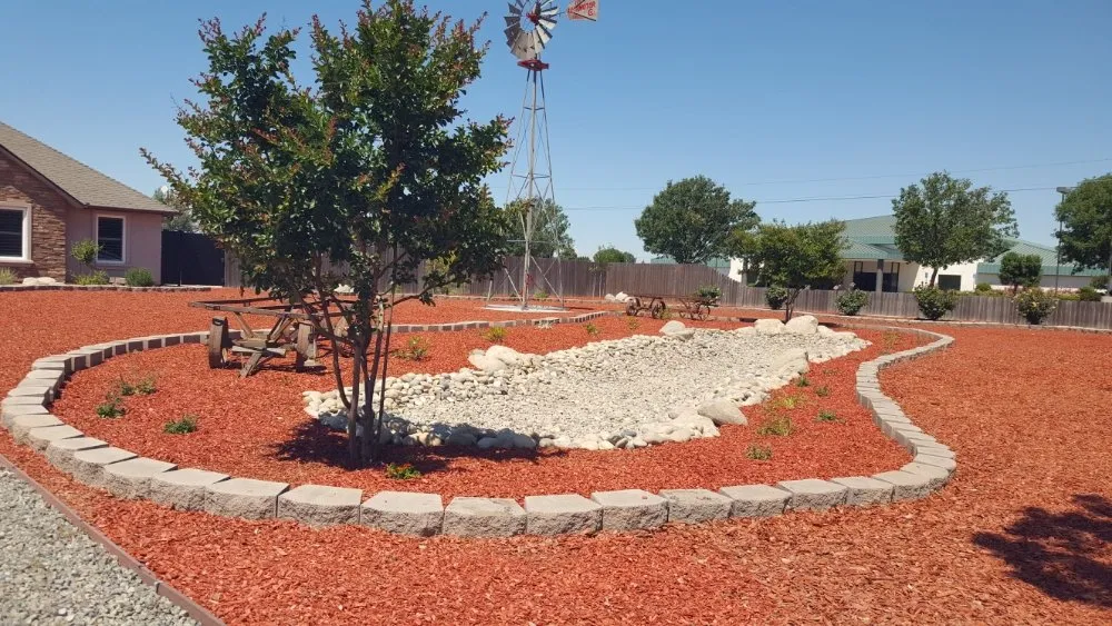 Custom outdoor landscaping for outdoor upgrades in Lemoore, CA by Start Fresh Landscaping