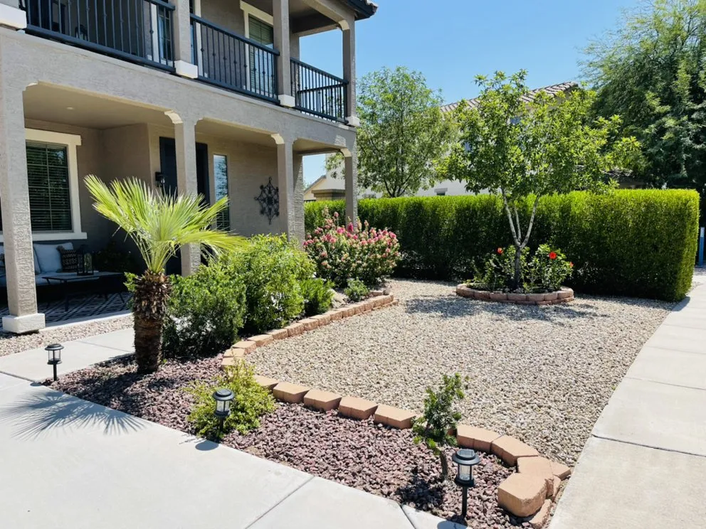 Custom yard maintenance for outdoor upgrades in Queen Creek, AZ by State 48 Landscaping and Lawncare