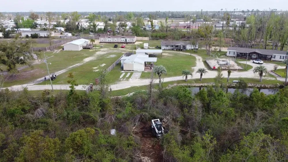 Custom landscape installation in Panama City, FL by State Contractors